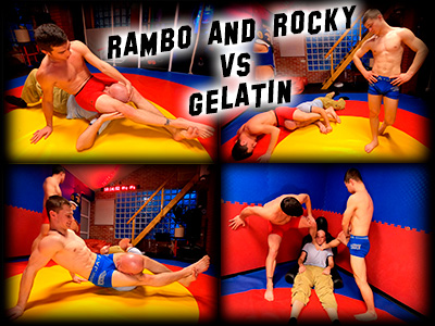 Rambo and Rocky vs Gelatin